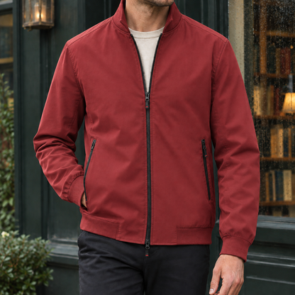 Blaise | Men's Casual Stand Collar Zip-Up Bomber Jacket