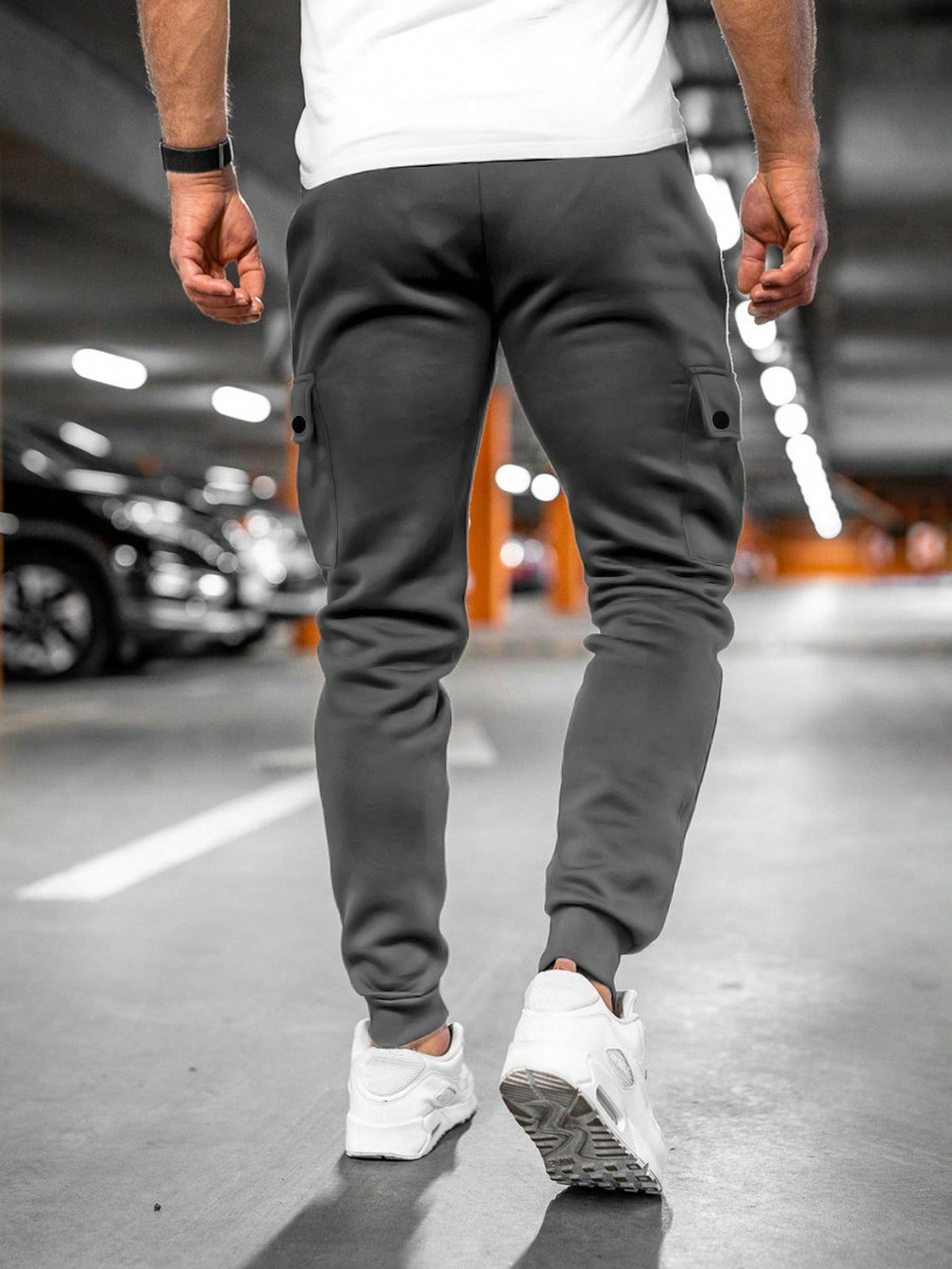 Derek | Men's Casual Streetwear Drawstring Cargo Jogger Pants